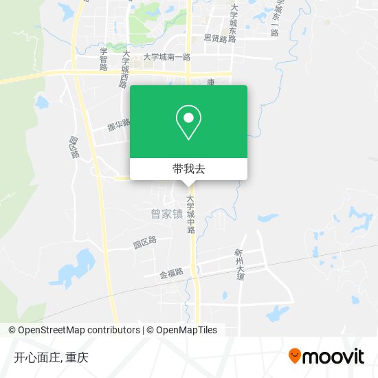 开心面庄地图