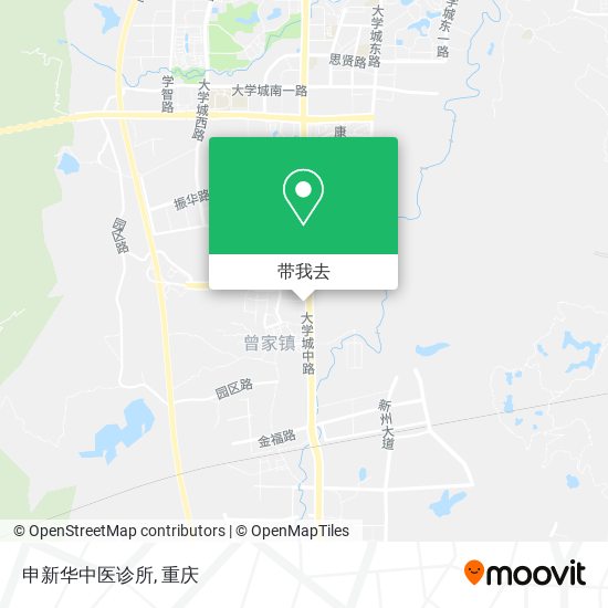 申新华中医诊所地图
