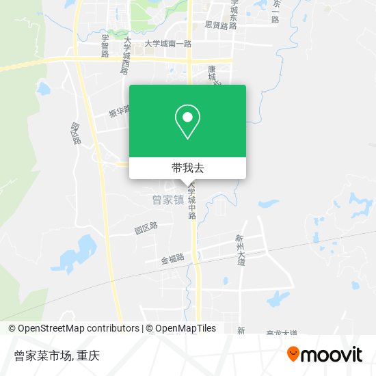 曾家菜市场地图