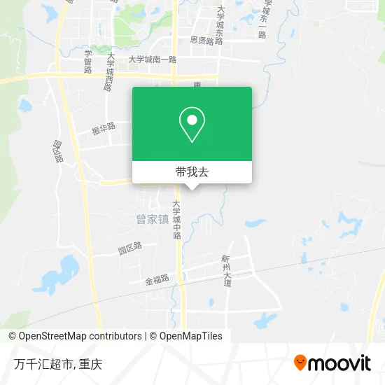 万千汇超市地图