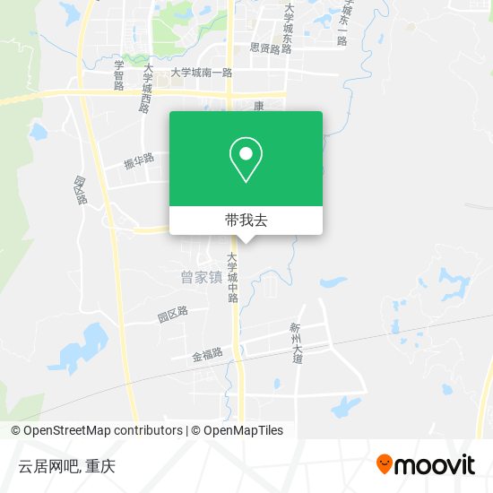 云居网吧地图
