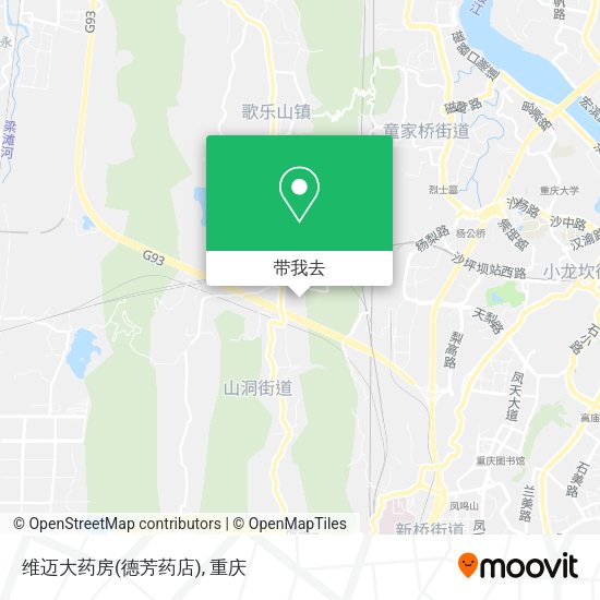 维迈大药房(德芳药店)地图