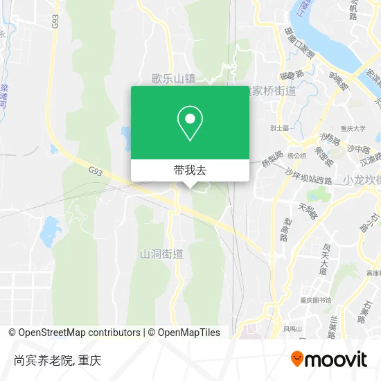 尚宾养老院地图