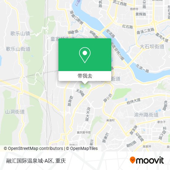 融汇国际温泉城-A区地图