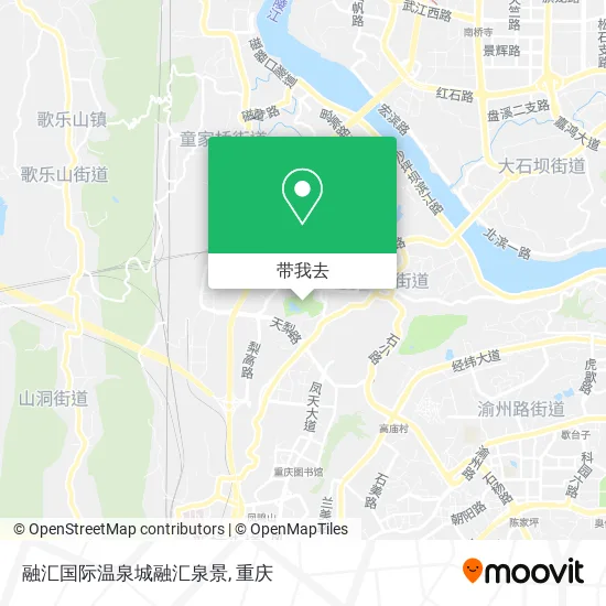 融汇国际温泉城融汇泉景地图
