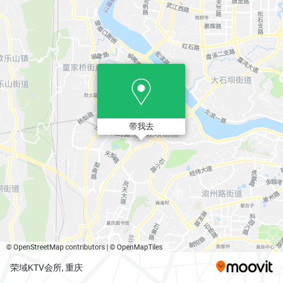 荣域KTV会所地图