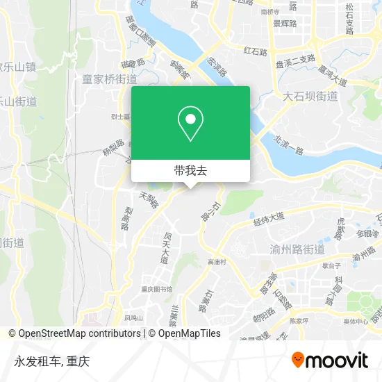 永发租车地图