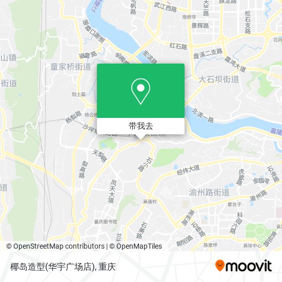 椰岛造型(华宇广场店)地图