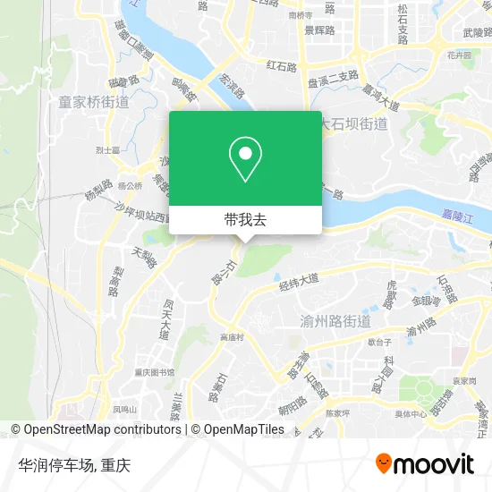 华润停车场地图