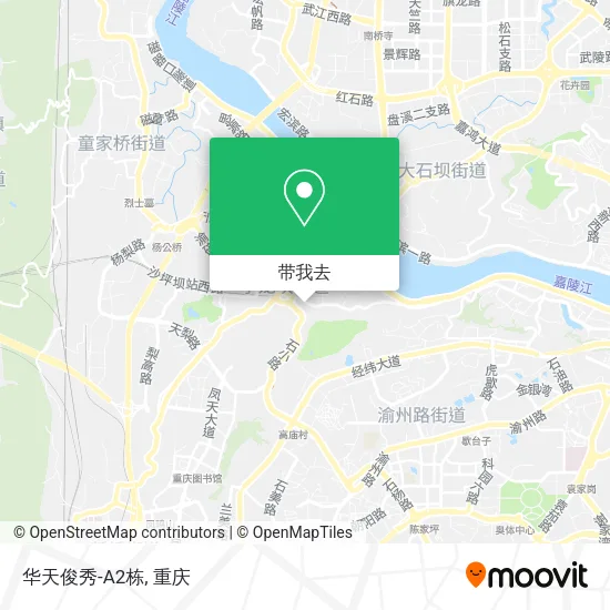 华天俊秀-A2栋地图