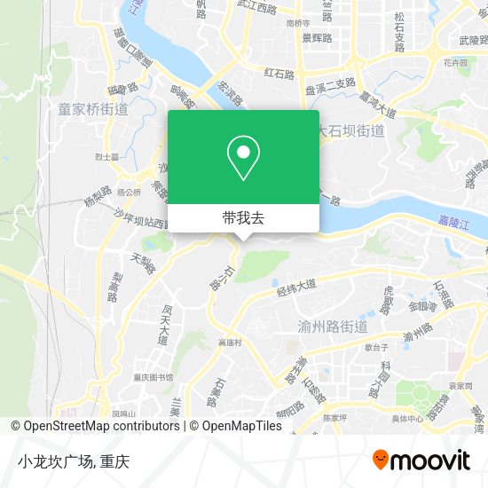 小龙坎广场地图
