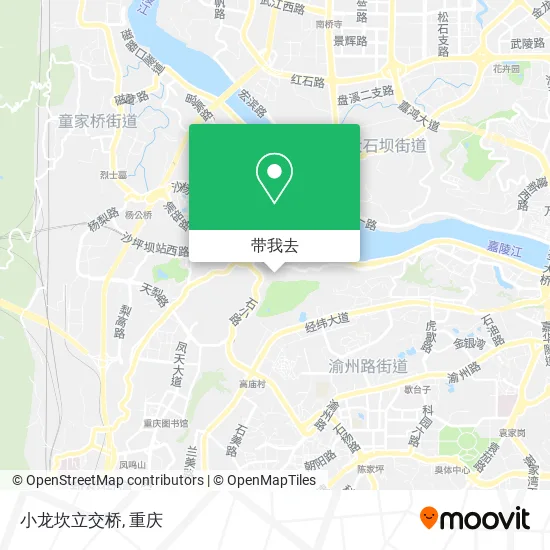 小龙坎立交桥地图