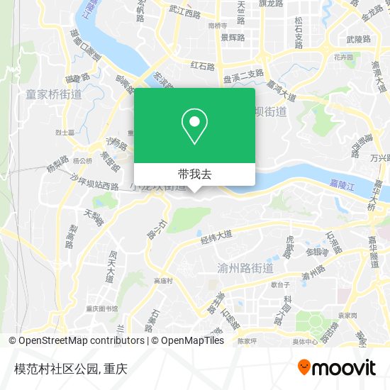 模范村社区公园地图