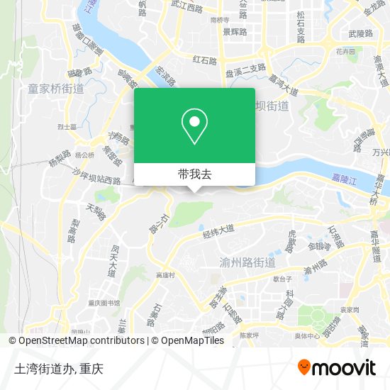 土湾街道办地图