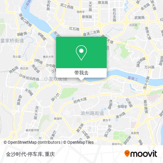 金沙时代-停车库地图