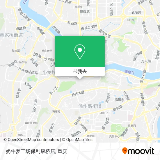 奶牛梦工场保利康桥店地图