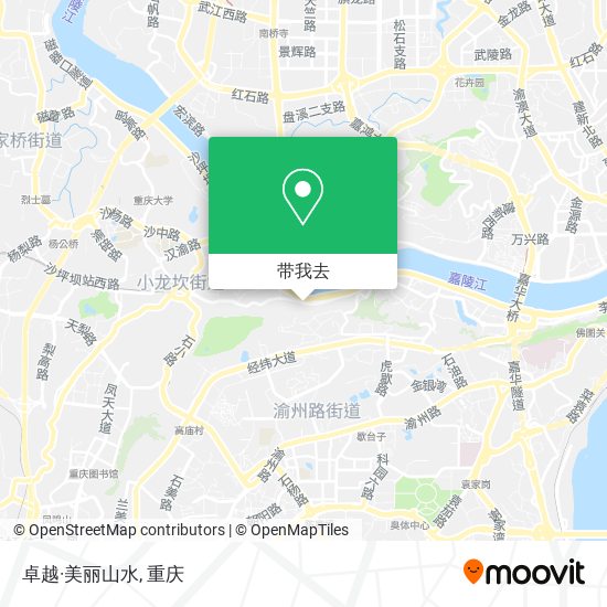 卓越·美丽山水地图