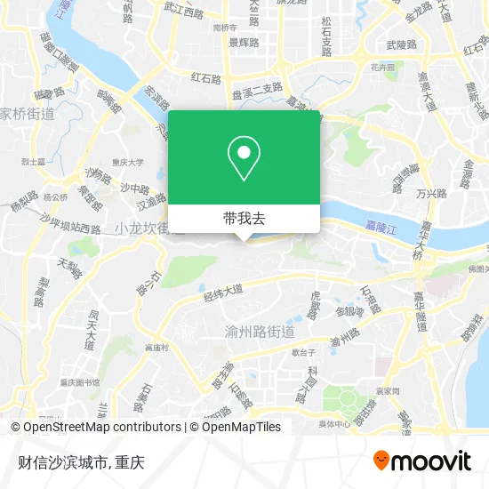 财信沙滨城市地图
