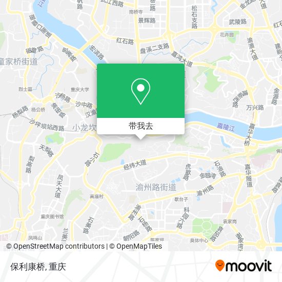 保利康桥地图