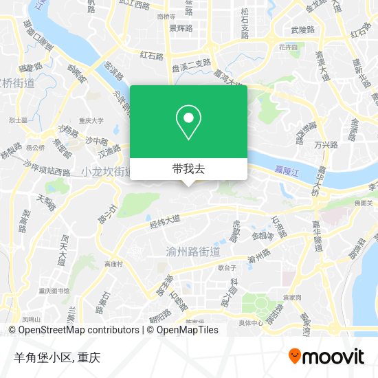 羊角堡小区地图