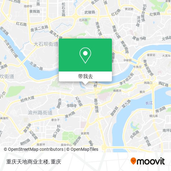 重庆天地商业主楼地图