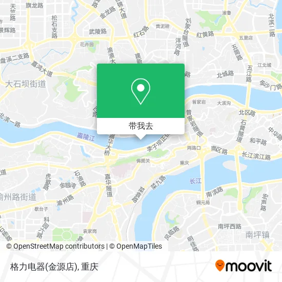 格力电器(金源店)地图