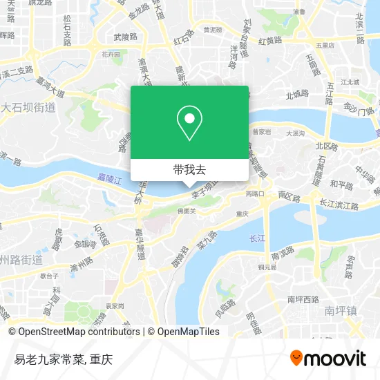 易老九家常菜地图