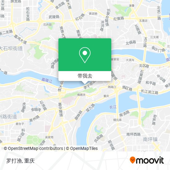 罗打渔地图
