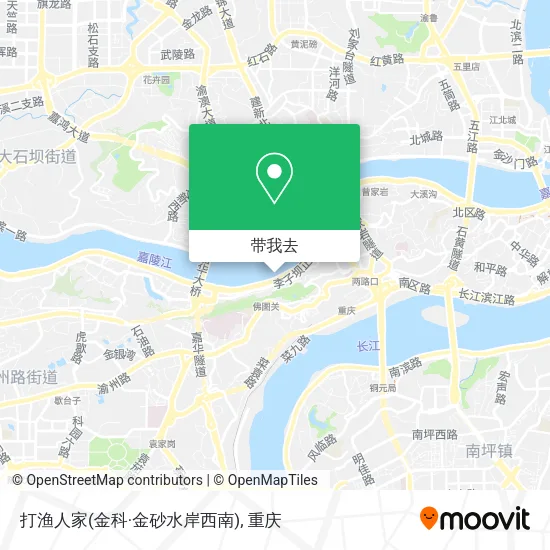 打渔人家(金科·金砂水岸西南)地图