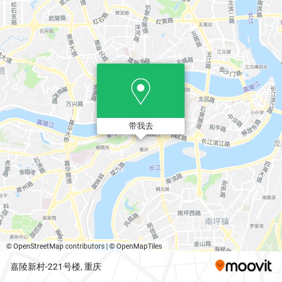 嘉陵新村-221号楼地图