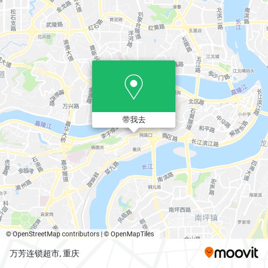 万芳连锁超市地图