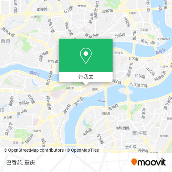 巴香苑地图