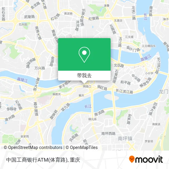 中国工商银行ATM(体育路)地图