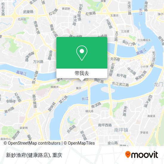 新妙渔府(健康路店)地图