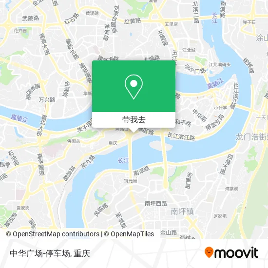 中华广场-停车场地图