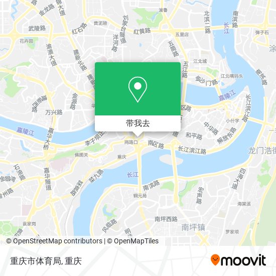 重庆市体育局地图