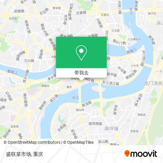 盛联菜市场地图