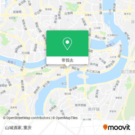 山城酒家地图