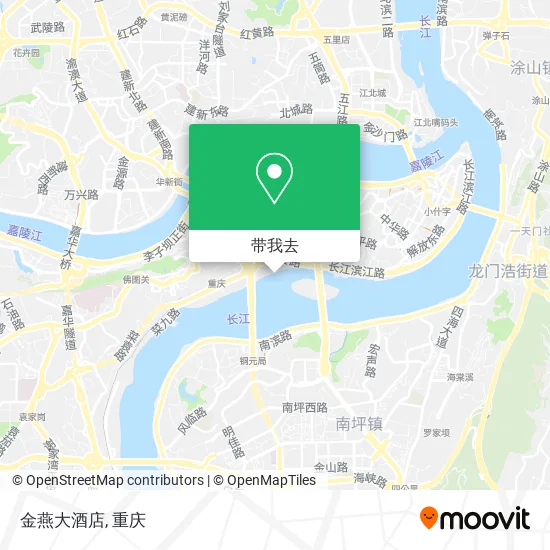 金燕大酒店地图