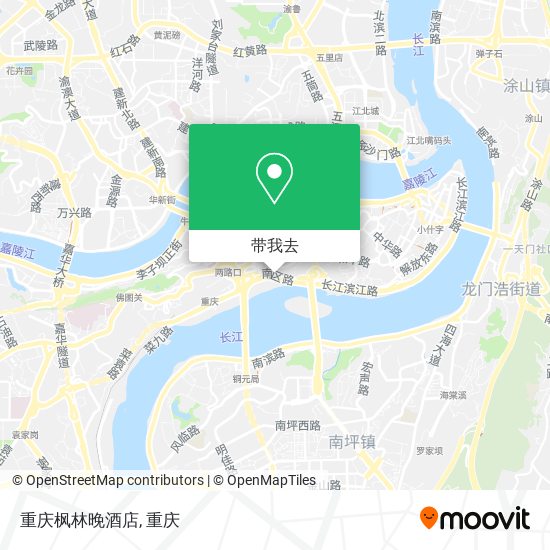 重庆枫林晚酒店地图