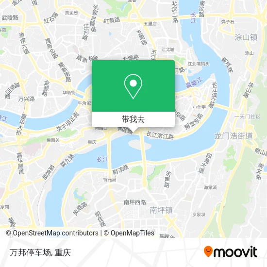 万邦停车场地图