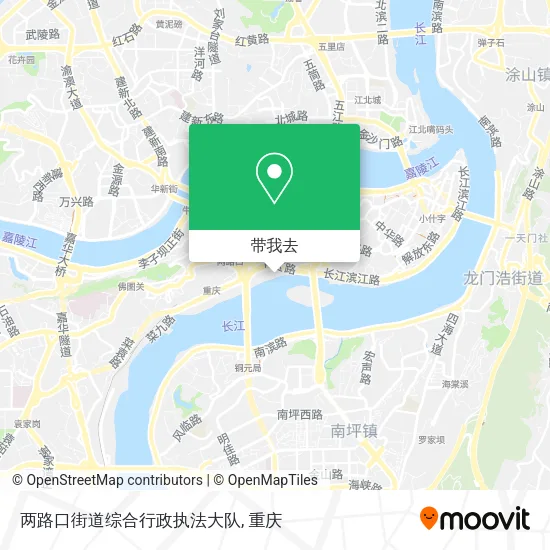 两路口街道综合行政执法大队地图