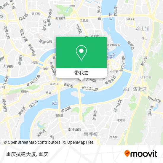 重庆抗建大厦地图