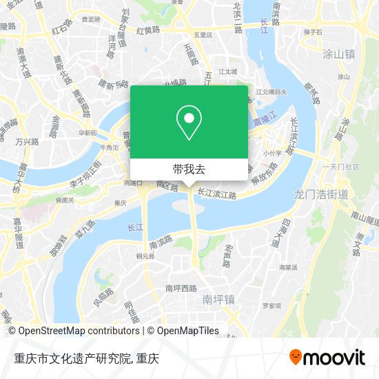 重庆市文化遗产研究院地图