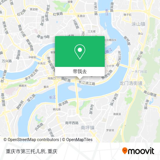 重庆市第三托儿所地图