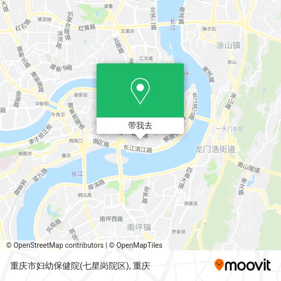 重庆市妇幼保健院(七星岗院区)地图
