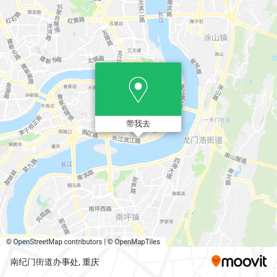 南纪门街道办事处地图