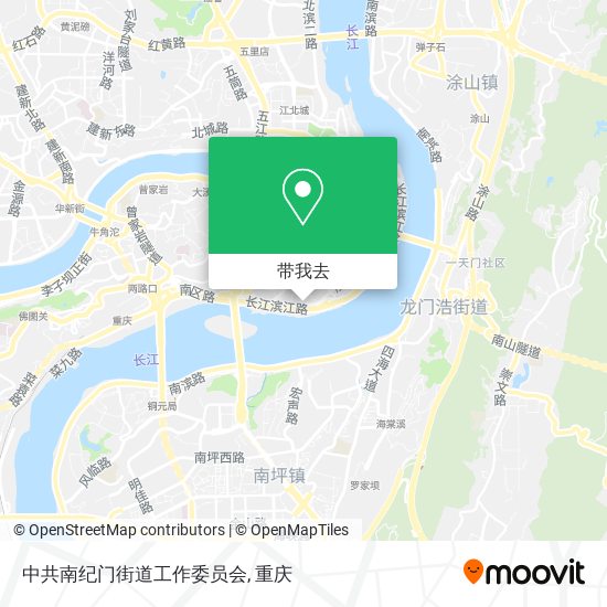中共南纪门街道工作委员会地图