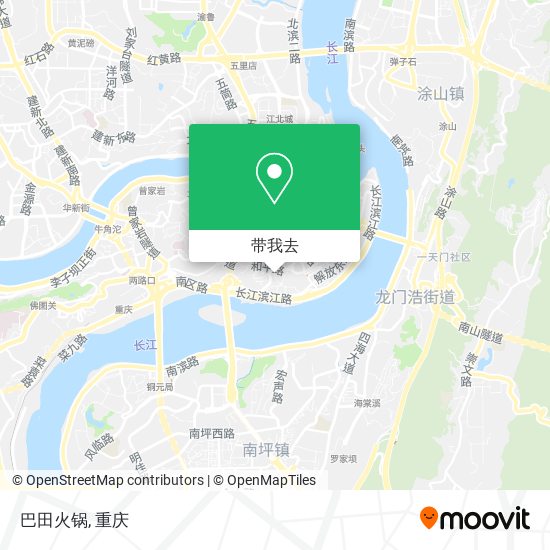 巴田火锅地图