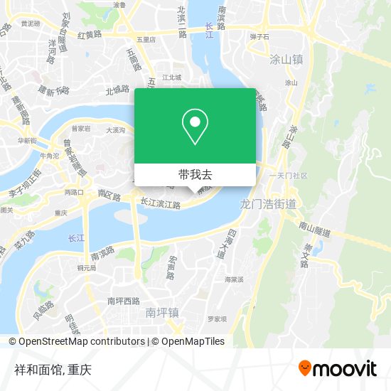 祥和面馆地图